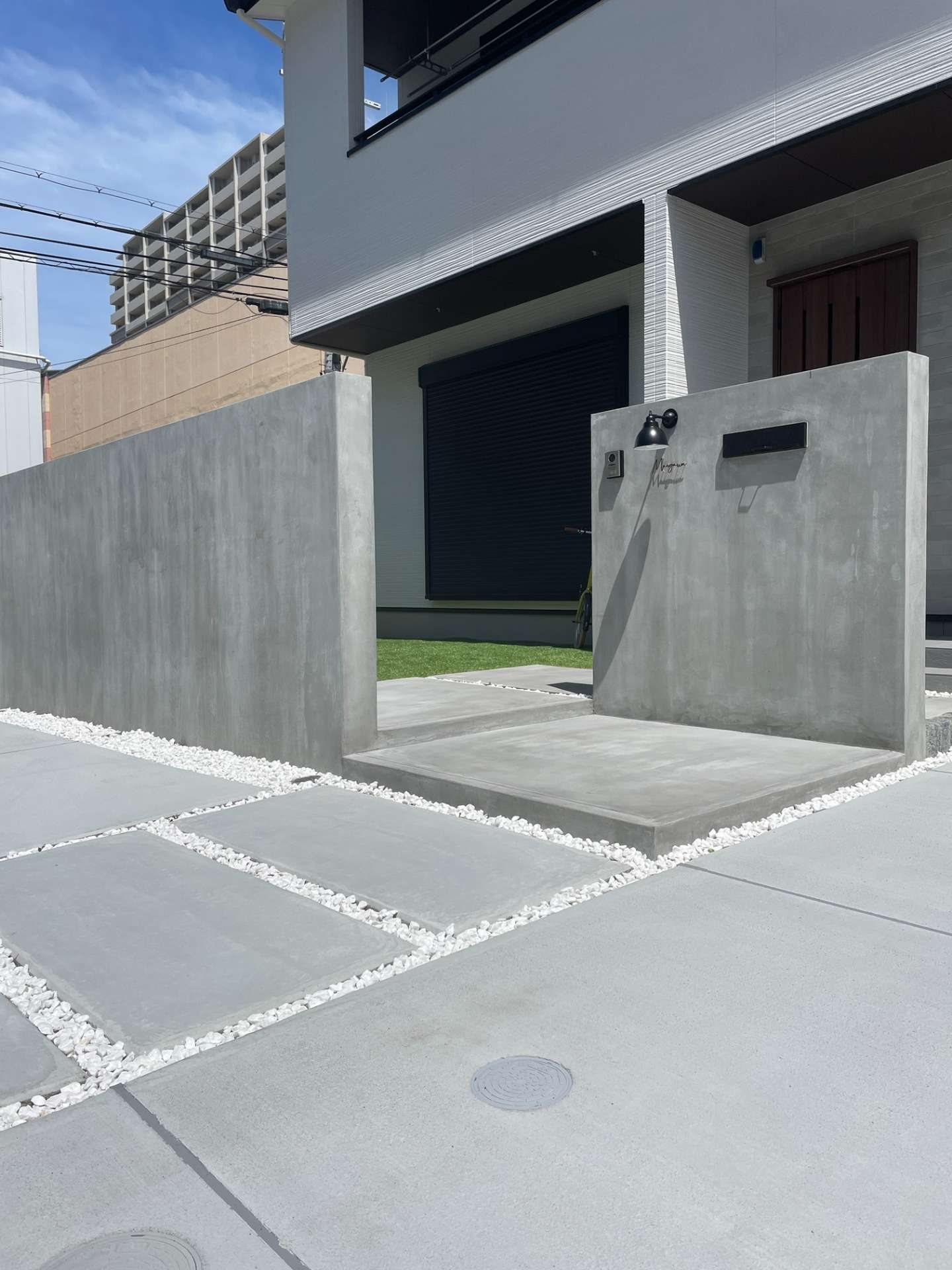 大阪府新築外構工事 (枚方市)|コンクラーヴェガーデンワークスの現場日記